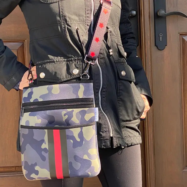 Emme Neoprene Crossbody by Lemonbella- 2 COLORS