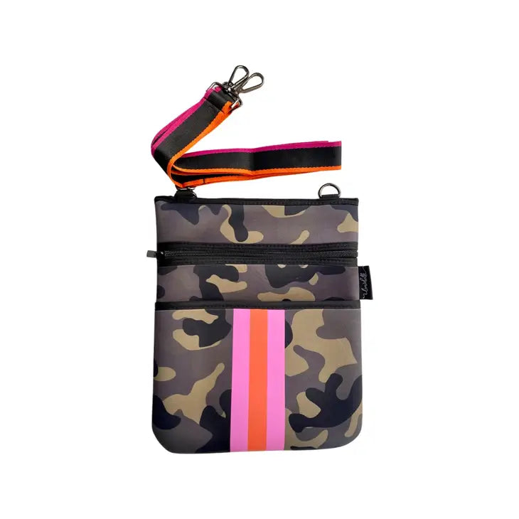 Emme Neoprene Crossbody by Lemonbella- 2 COLORS