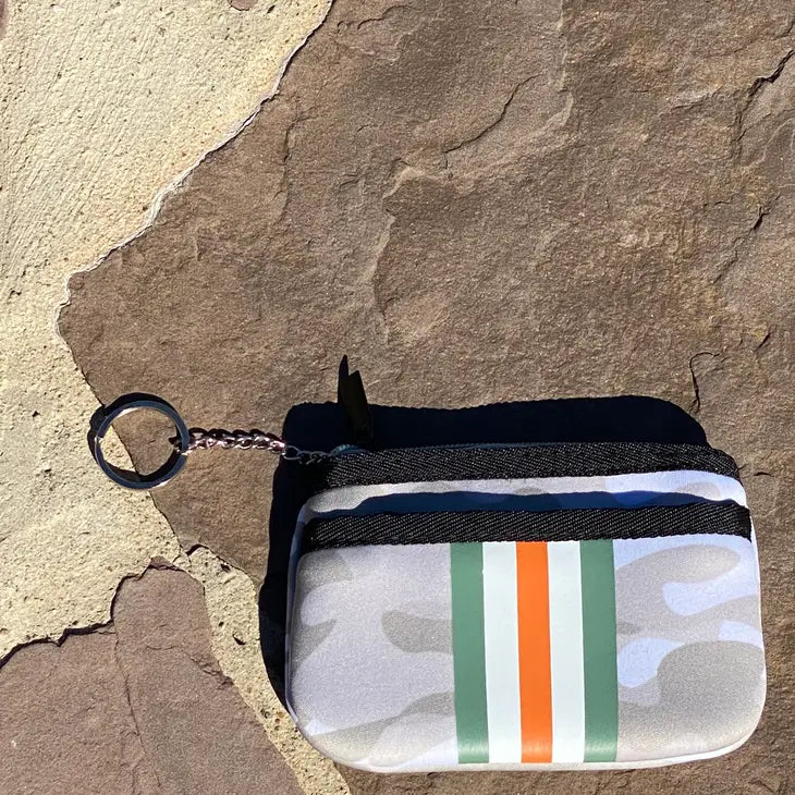 Lexie Neoprene Keychain Wallet by Lemonbella - 3 STYLES