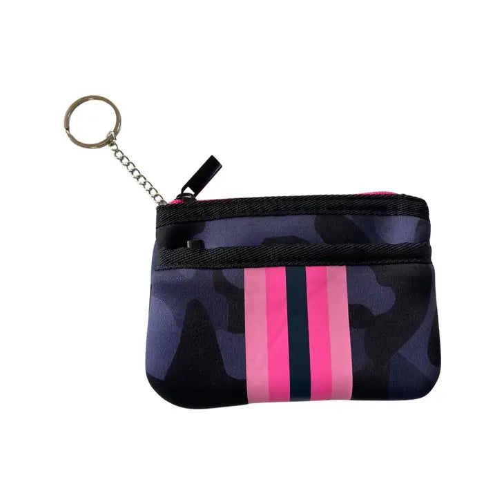 Lexie Neoprene Keychain Wallet by Lemonbella - 3 STYLES