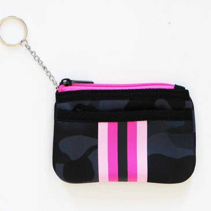 Lexie Neoprene Keychain Wallet by Lemonbella - 3 STYLES