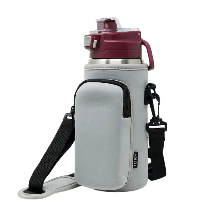 Cross Body Bag for Water Bottles and Phone-2 COLORS