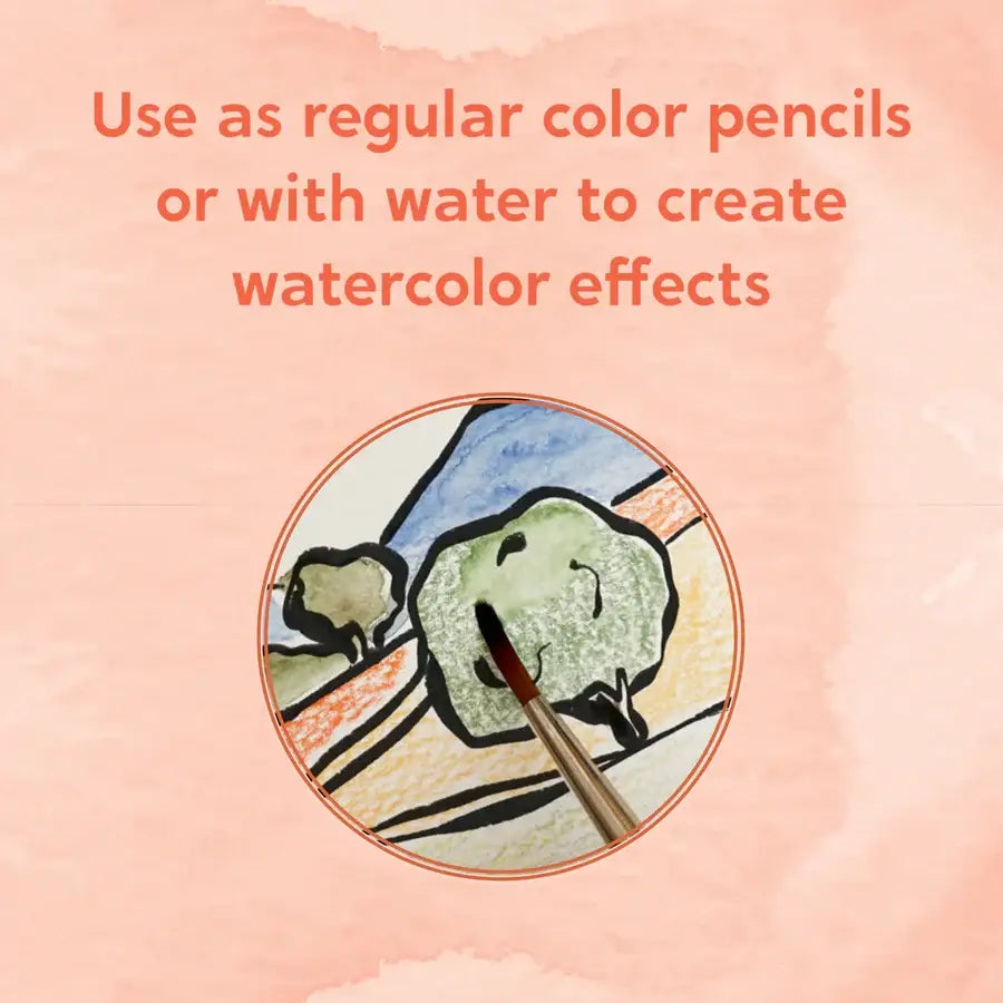 The Sweet Life Watercolor Pencils Set