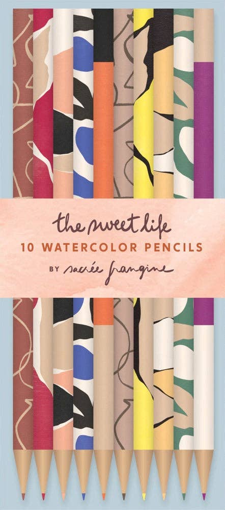The Sweet Life Watercolor Pencils Set