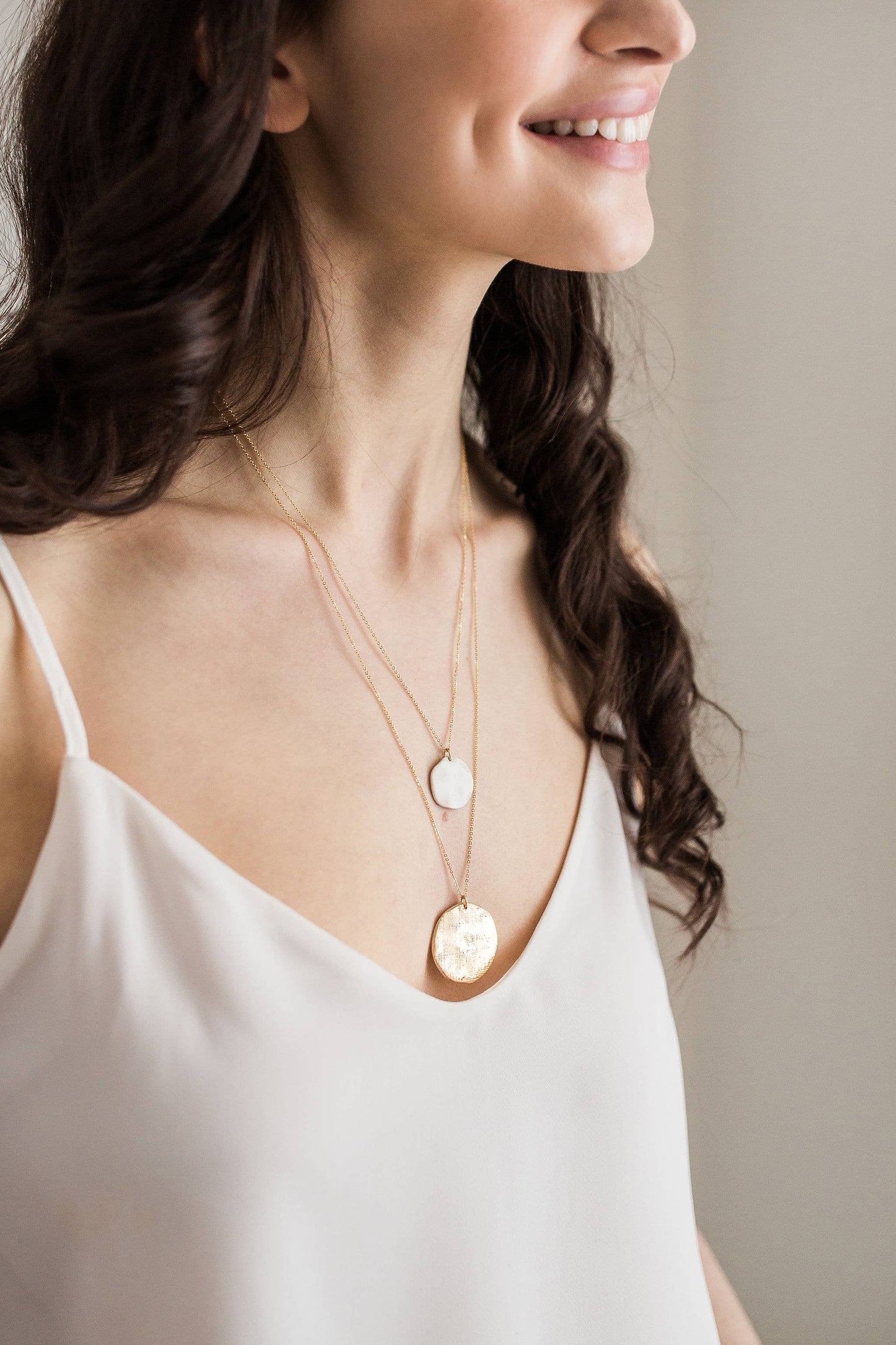 Sun and Moon Necklace - Large