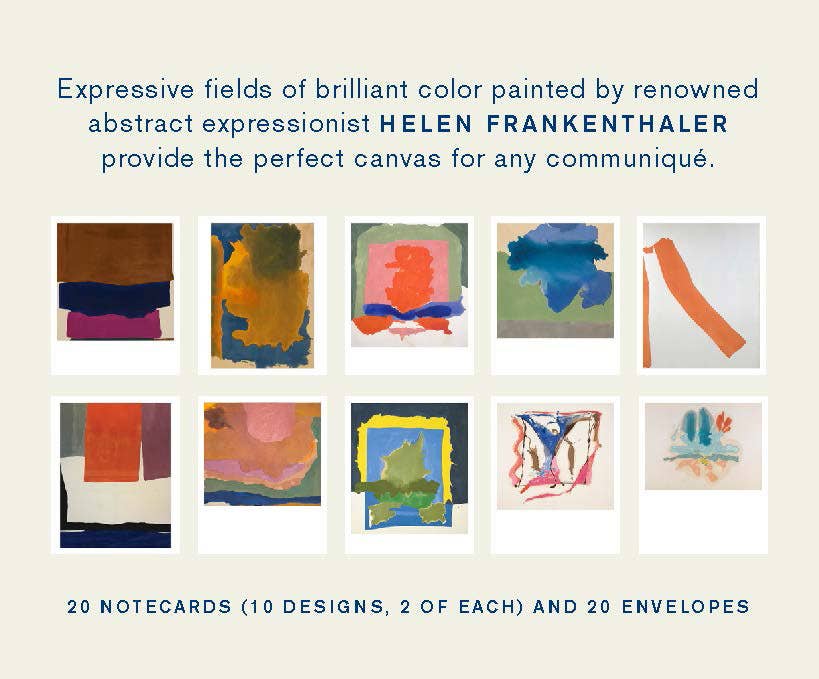 Helen Frankenthaler Note Card Set