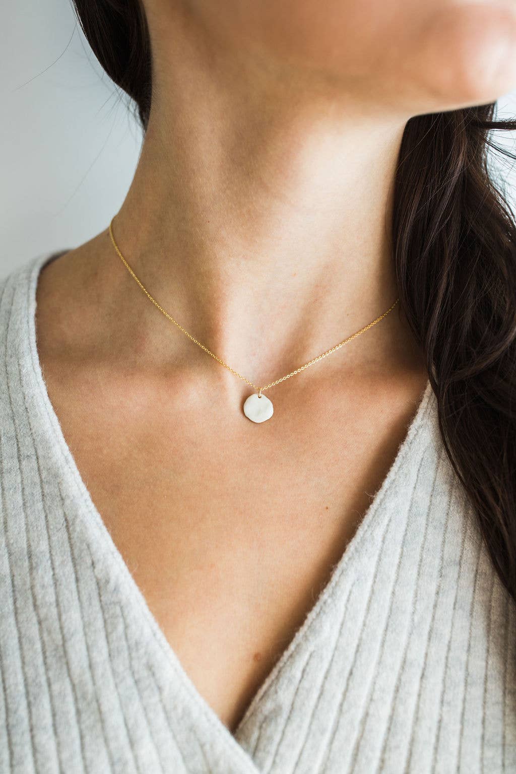 Sun and Moon Necklace - Mini