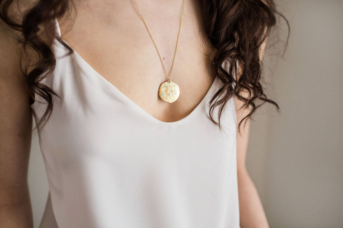 Sun and Moon Necklace - Large