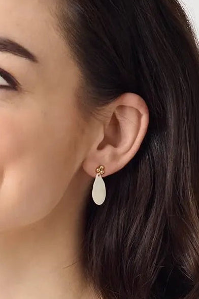 Petite Petal Drop Earings