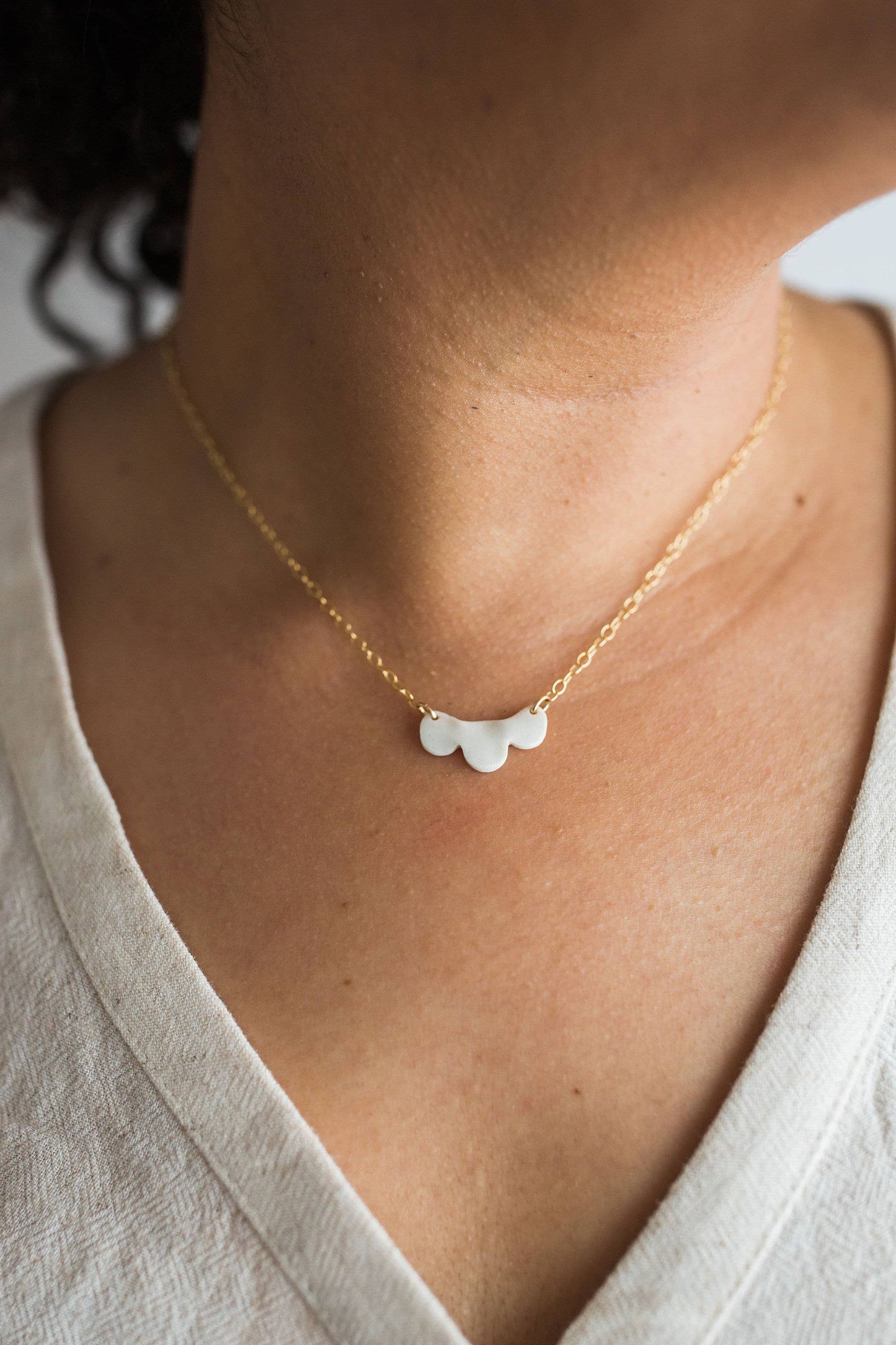 Petite Cloud Necklace