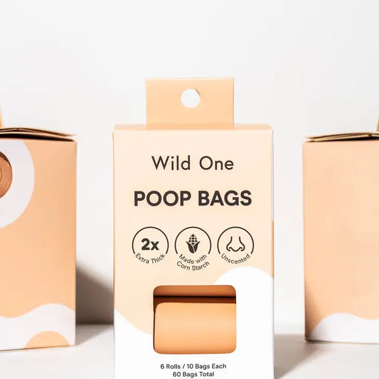 Eco-Friendly Dog Poop Bags, 60 Count
