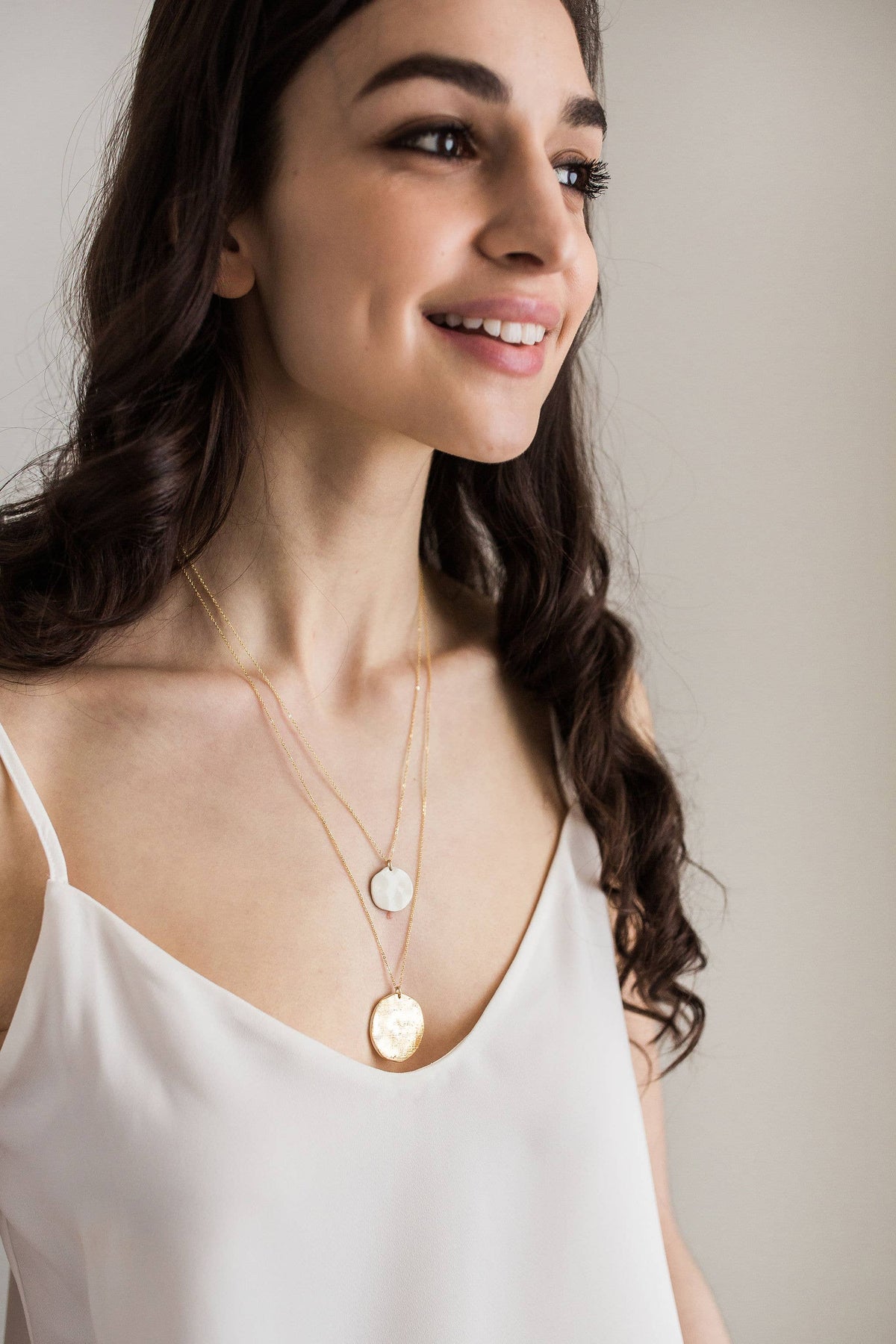 Sun and Moon Necklace - Large