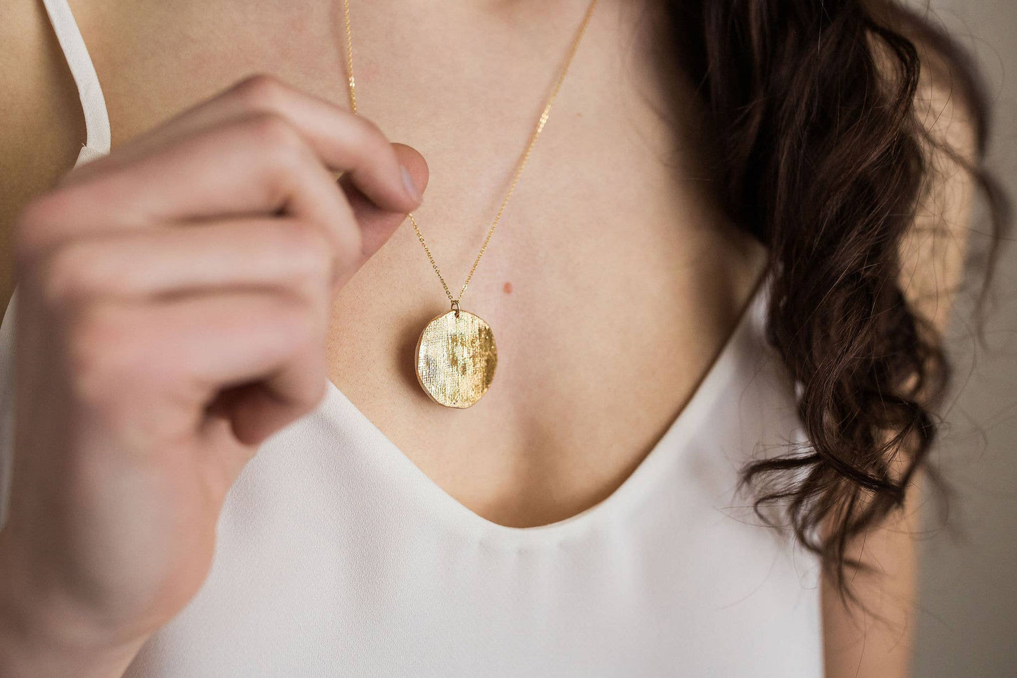 Sun and Moon Necklace - Large