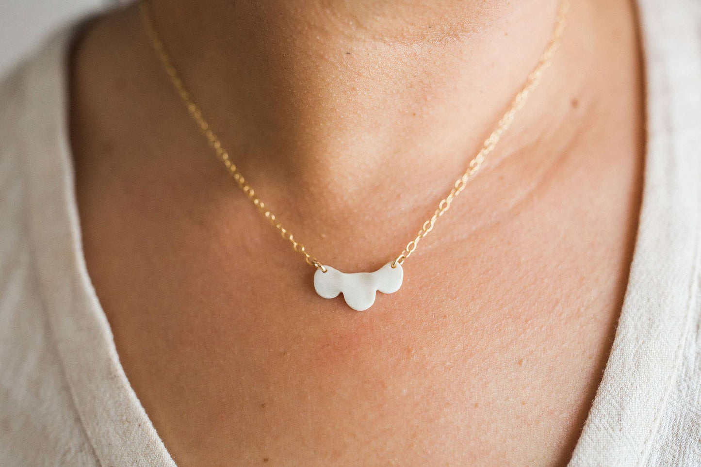 Petite Cloud Necklace