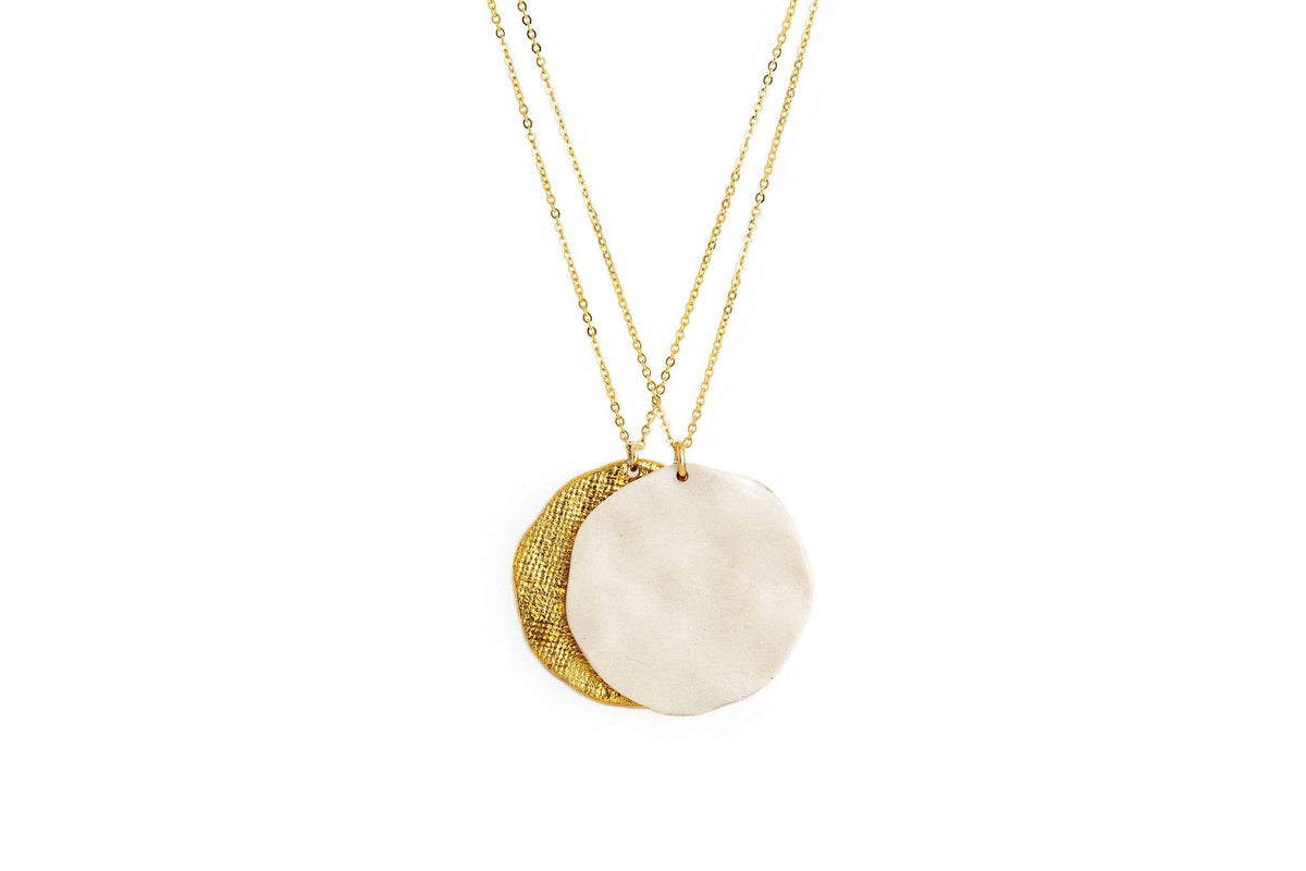 Sun and Moon Necklace - Large